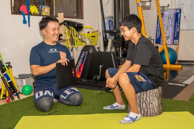 本番で力を出す準備も、トレーニングのひとつとして一緒に組み立てる